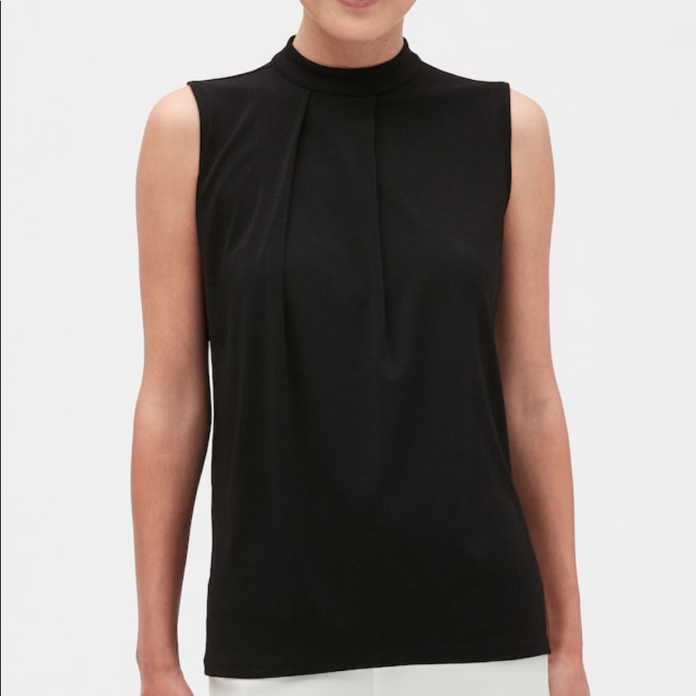 Mock Neck Tank Top